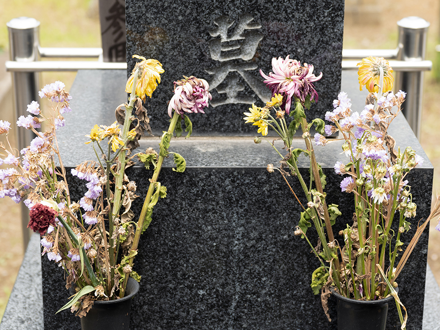 お墓参りの花の供え方のポイント
